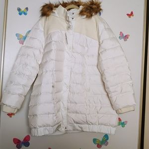 3x White Super Warm Coat Penningtons